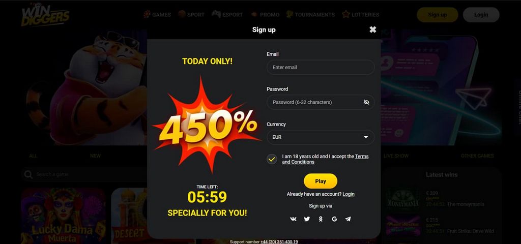 Win Diggers Online Casino Review - Obtain No Deposit Incentives (2025 )